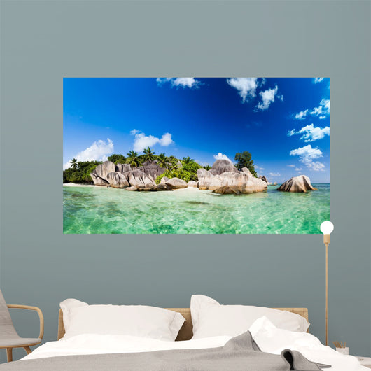 Anse Source d'Argent, La Digue, Seychelles Wall Mural
