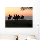Cow Boys Sunset 3 Wall Decal