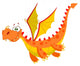 Flying Dragon Wall Decal