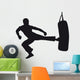 Kickboxing Martial Arts Wall Decal
