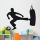 Kickboxing Martial Arts Wall Decal
