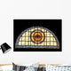 Stained Glass in Church Wall Mural