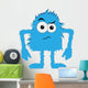Blue Furry Monster Upset