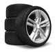 Car Wheels Set Wall Decal