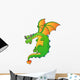 Flying Fairy Tale Dragon Wall Decal