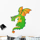 Flying Fairy Tale Dragon Wall Decal