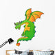 Flying Fairy Tale Dragon Wall Decal