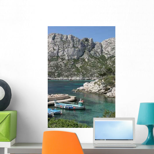 Calanque Sormiou Wall Decal Design 2