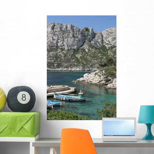 Calanque Sormiou Wall Decal Design 2