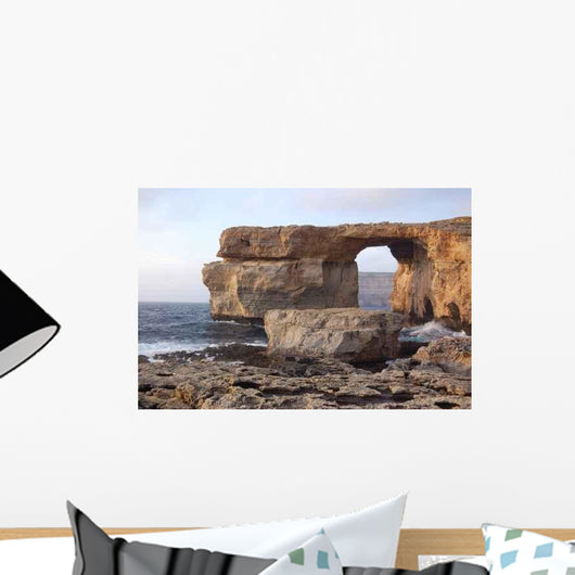 Blue Window Gozo Malta Wall Decal