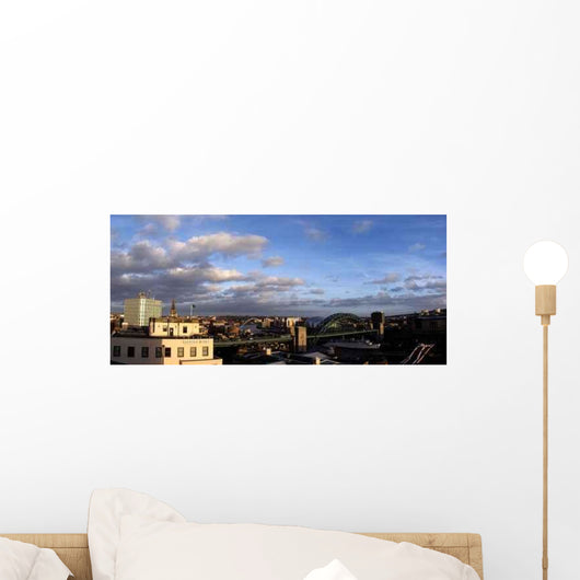 Newcastle-upon-tyne Panoramic Wall Decal