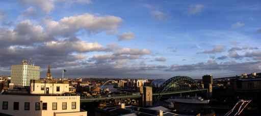 Newcastle-upon-tyne Panoramic Wall Decal