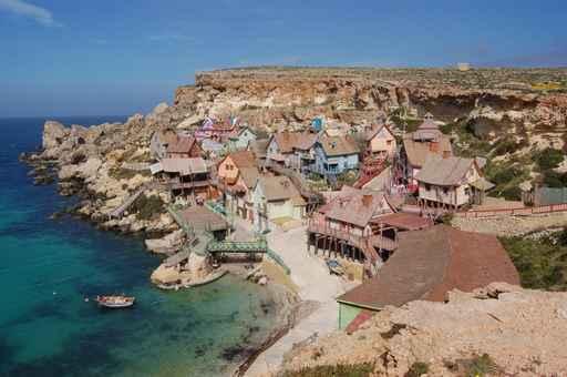 Filmset Von Popeye Auf Wall Decal