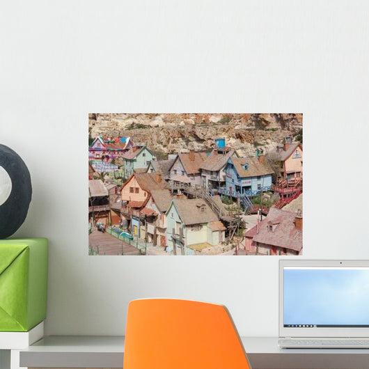 Popeye Dort Auf Malta Wall Decal