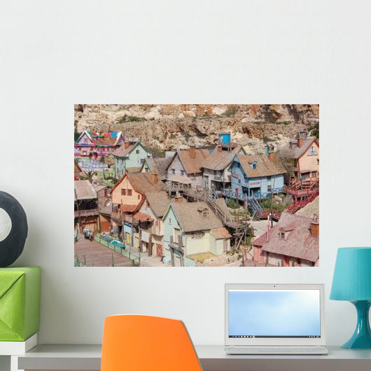 Popeye Dort Auf Malta Wall Decal
