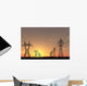 Electric Powerlines Wall Mural