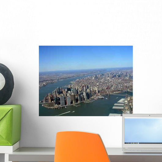Manhattan Aerial Wall Decal