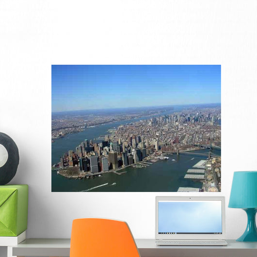 Manhattan Aerial Wall Decal