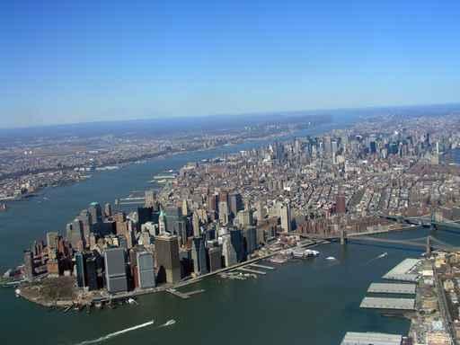 Manhattan Aerial Wall Decal