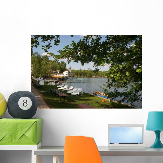 Heviz Thermal Spa Wall Decal Design 1