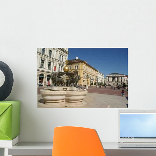 Szeged City Center Wall Decal