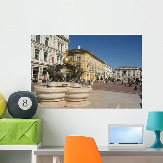 Szeged City Center Wall Decal