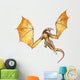 Dragon Attack Flying Out Wall Decal