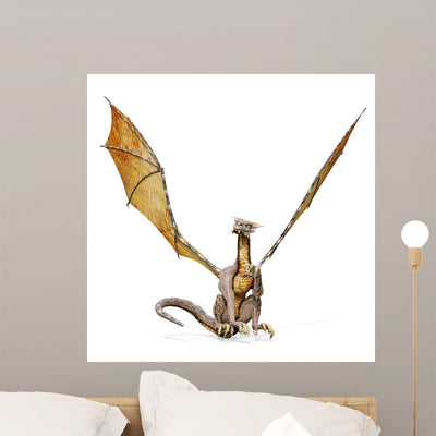 Dragon Sit shown on a wall