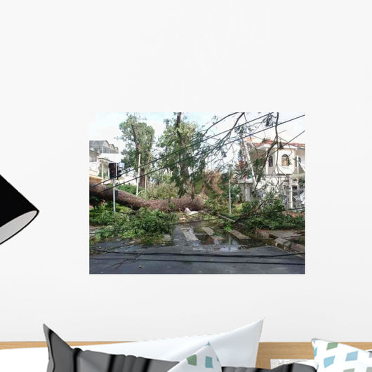 After Tornado Wall Decal
