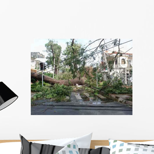 After Tornado Wall Decal