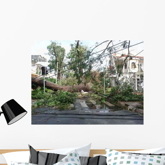 After Tornado Wall Decal