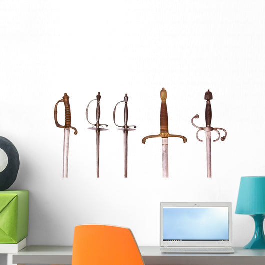 Swords Wall Mural