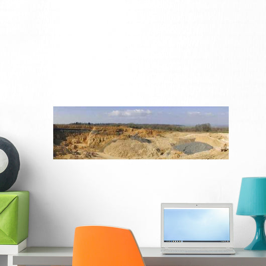 Cotswold Stone Quarry Broadway Wall Decal Design 2