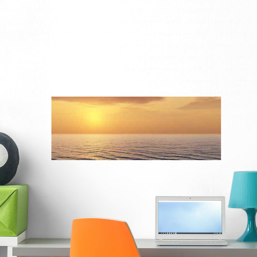 Sea Sunset Wall Decal