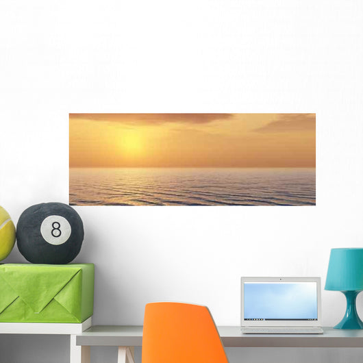 Sea Sunset Wall Decal