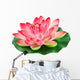 Artificial Water Lily Pink Flower Wall Decal
