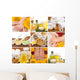 Spa Collage Wall Mural