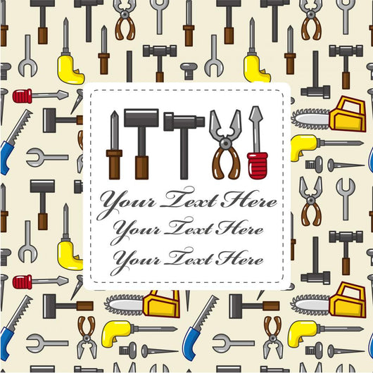 Cartoon Tool Card