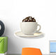 Coffeecup Coffeebeans Wall Decal
