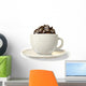 Coffeecup Coffeebeans Wall Decal