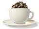 Coffeecup Coffeebeans Wall Decal