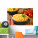 Macaroni and cheese dinner Wall Mural