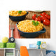Macaroni and cheese dinner Wall Mural