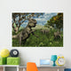 Three Archaeoceratops Dinosaurs Exploring Wall Mural