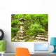 Lantern Temple Garden Wall Decal