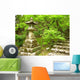 Lantern Temple Garden Wall Decal