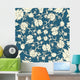 Seamless Pattern Chinese Wall Decal