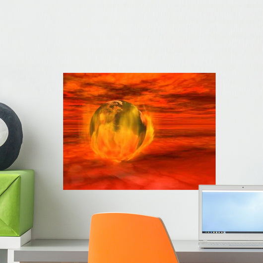 End World Wall Decal Design 1