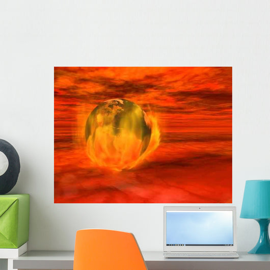 End World Wall Decal Design 1