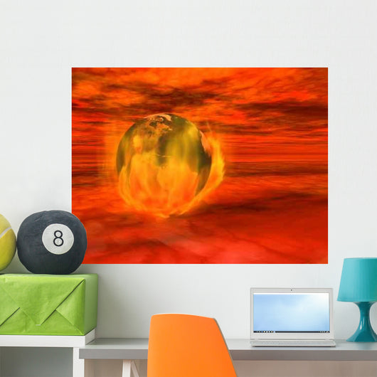 End World Wall Decal Design 1